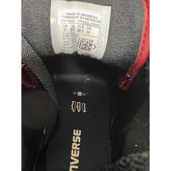 CHUCK TAYLOR ALLSTAR BORDEAUX RED 654309C Mens Size 6 - Picture 7 of 8